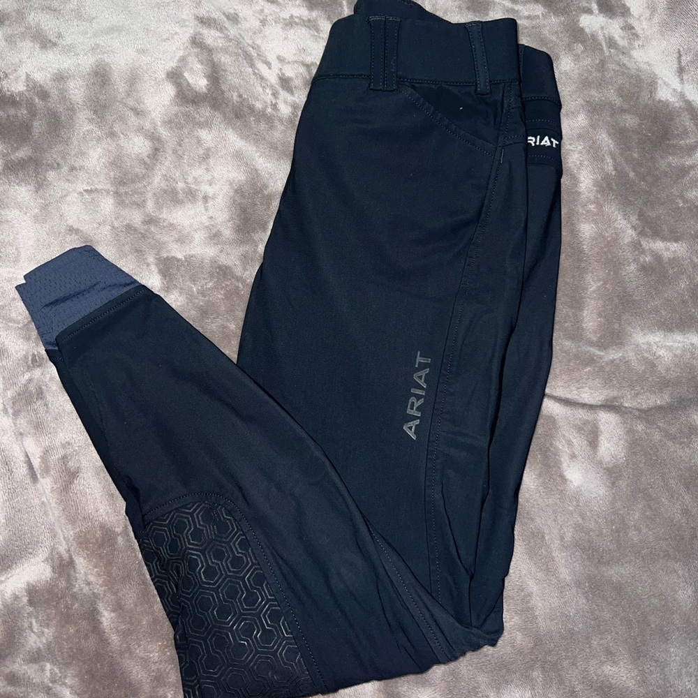 Ariat tri factor pro series knee grip black riding breeches